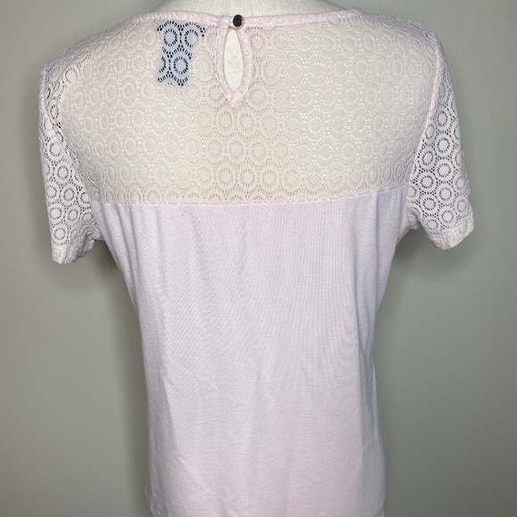 Ann Taylor Lace Detail Blouse - Picture 4 of 5